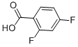 2.4-二氟苯甲酸 